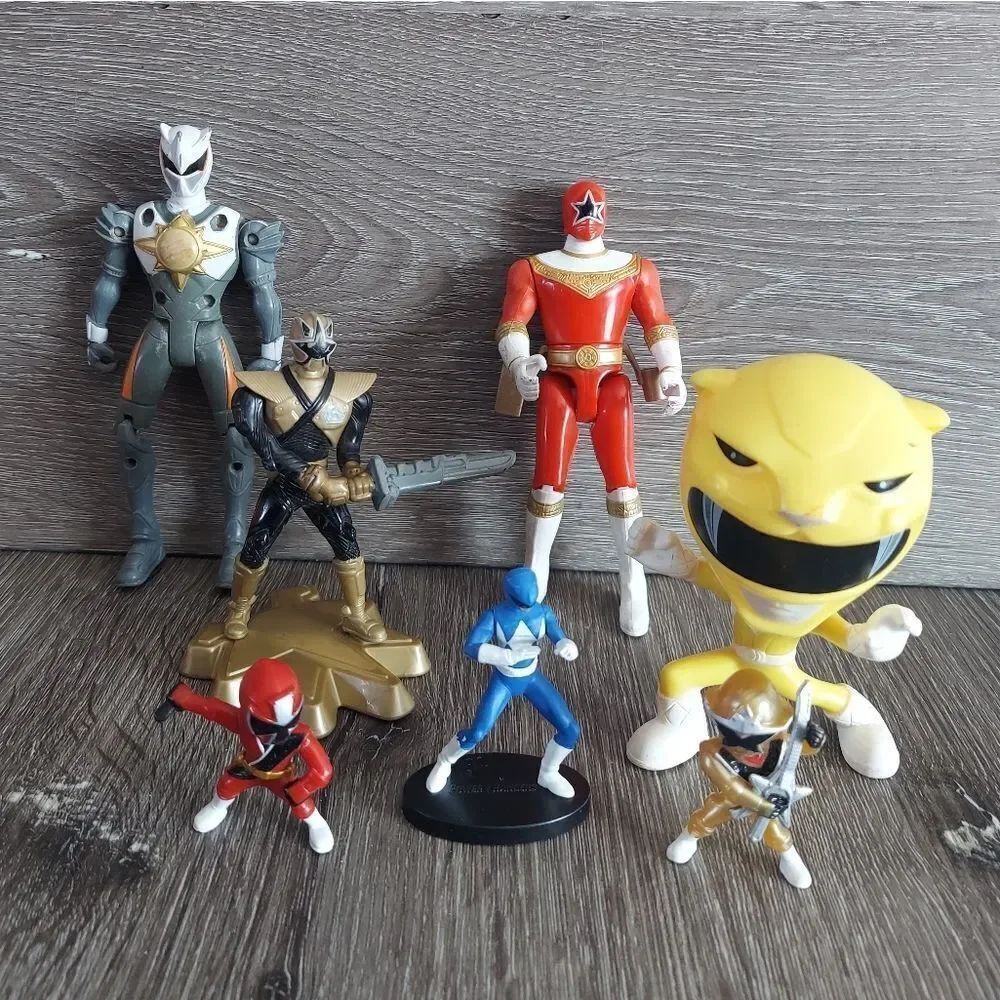 Power Rangers Figures Various Lot of 7